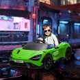 thumbnail image 2 of Qaba 12V McLaren Licensed Electric RC Car for Kids, Toddler Ride on Toys Gift, Green, 2 of 9