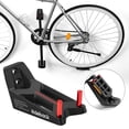 thumbnail image 4 of Estanterías Estanterías Estanterías Montadas en pared Estanterías para bicicletas Estanterías para interiores Estanterías para garaje o hogar 1 pieza negro Macarena Gancho de suspensión de pared para bicicleta, 4 of 8