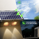 thumbnail image 2 of "Luz Solar Jardin Lamparas Iluminacion Exterior Arbotante Led Lab.G, Negro ", 2 of 5