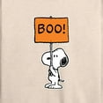 thumbnail image 3 of Peanuts - Snoopy Boo Sign - Women's Lightweight French Terry Long Sleeve Shirt, 3 of 6