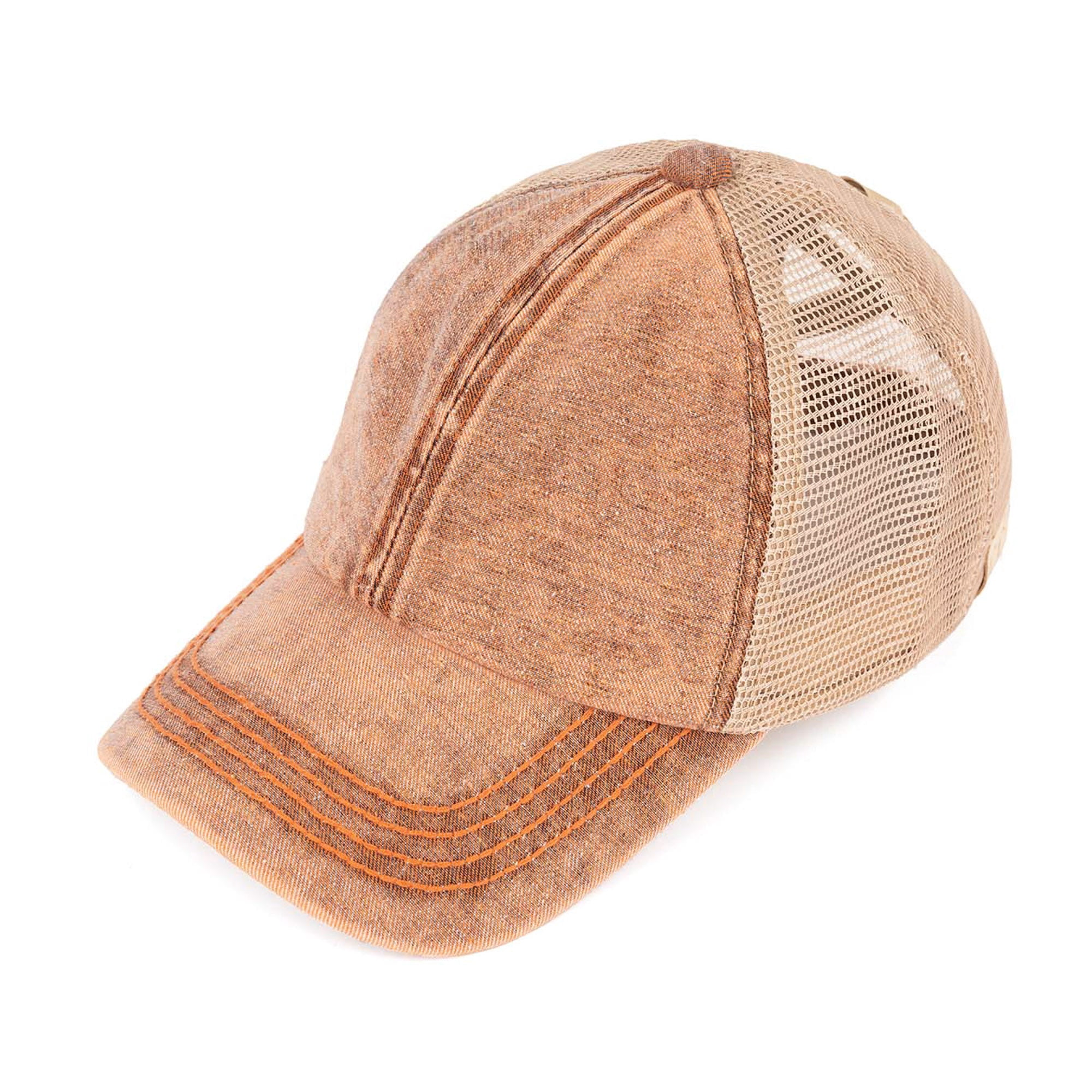 CC Kids Washed Denim Criss Cross Cap
