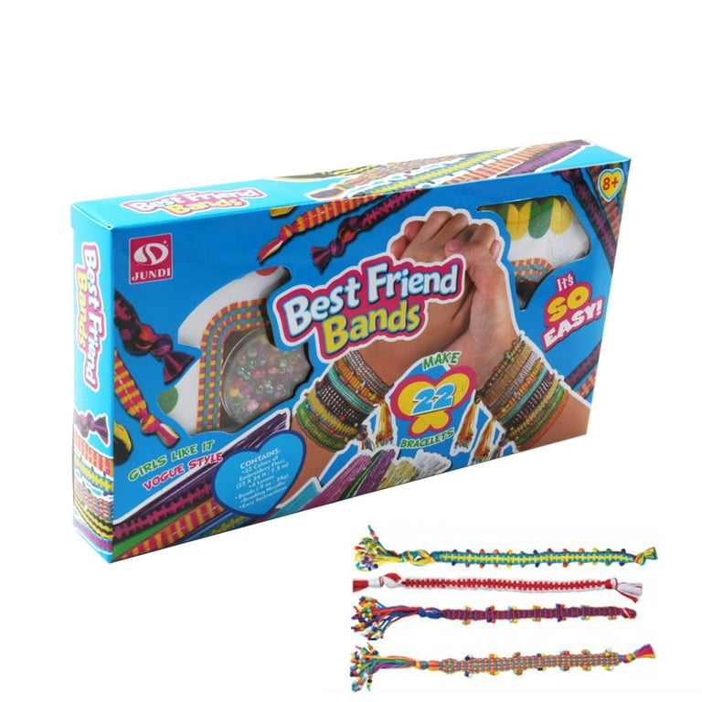 Funtopia Clay Beads for Bracelets Making, Flat Round Disc Clay Beads for Jewelry  Necklace Earring Making, Friendship Bracelets Kit with Elastic Strings,  Crafts Kit for Girls Ages 8-12, Christmas Style 