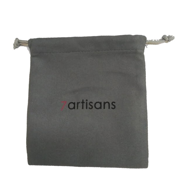 Funda para lentes 7artisans gris