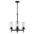 thumbnail image 5 of Golden Lighting Winslett 3-light Chandelier in Matte Black, 5 of 7