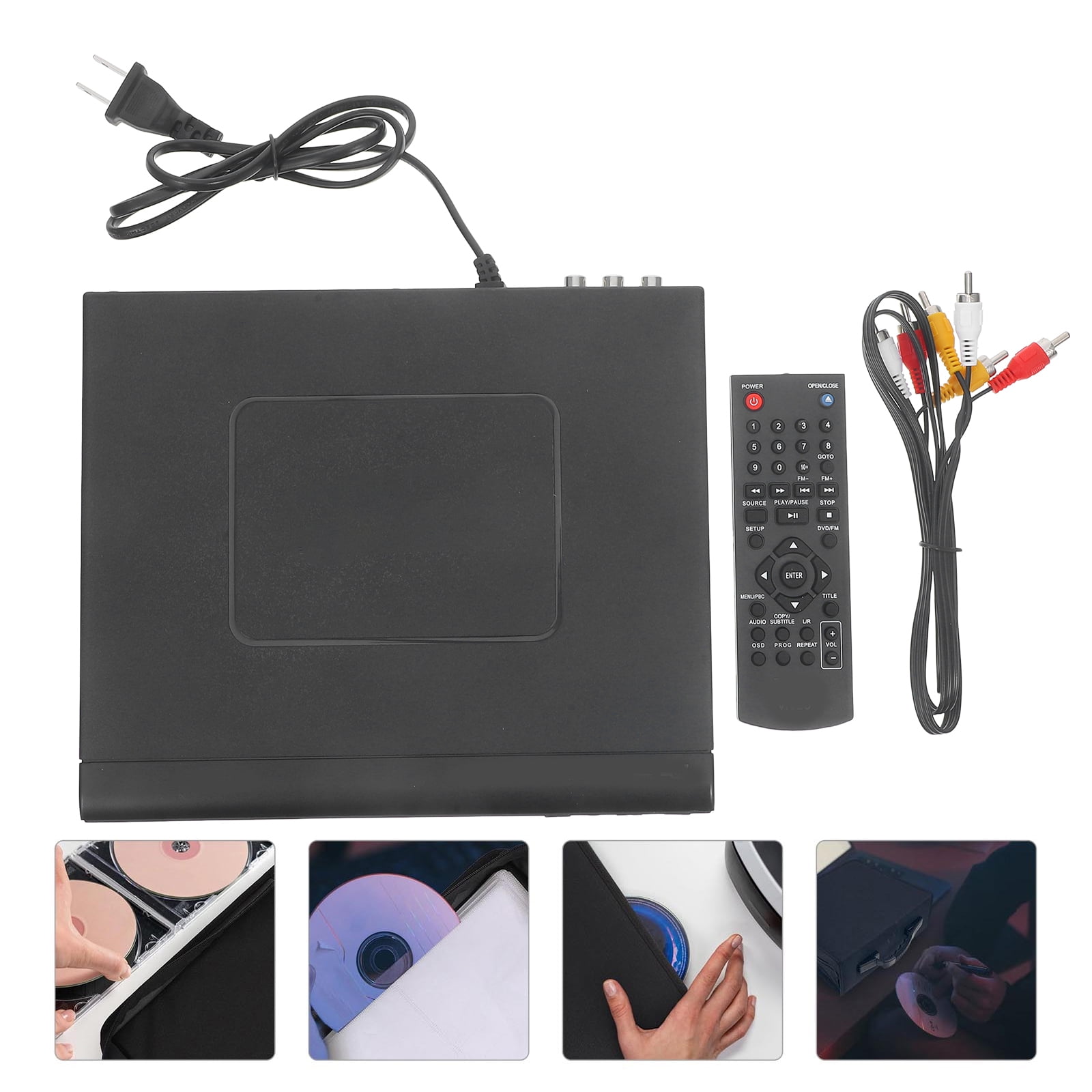 LG DVD Player with USB Direct Recording and Multiple CD Support