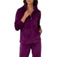 thumbnail image 5 of Athletic Works Women's Soft Velour Jacket and Pant Tracksuit, Size S-XXL, 5 of 6