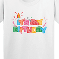 thumbnail image 4 of Inktastic It's My Birthday Letters Youth T-Shirt, 4 of 5