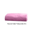 thumbnail image 3 of Flannel Blanket 70x100cm Pink Polyester Fleece Blanket Lightweight Air Conditioning Nap Blanket for Summer(1-Piece) Rkxzt, 3 of 7