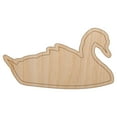 thumbnail image 1 of Swan Swimming Outline Wood Shape Unfinished Piece Cutout Craft DIY Projects - 6.25 Inch Size - 1/8 Inch Thick, 1 of 7