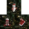 thumbnail image 4 of MOMOJIA Christmas Cartoon Hanging Decors Plastic Safe Materials 12X8CM Holiday Party Supplies For Tree And Home Decors, 4 of 17