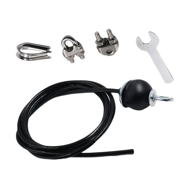 Sonducket Steel Wire Rope with Rubber Stopper Heavy Duty Ball for Gym Workout Accs Gimnasios en casa