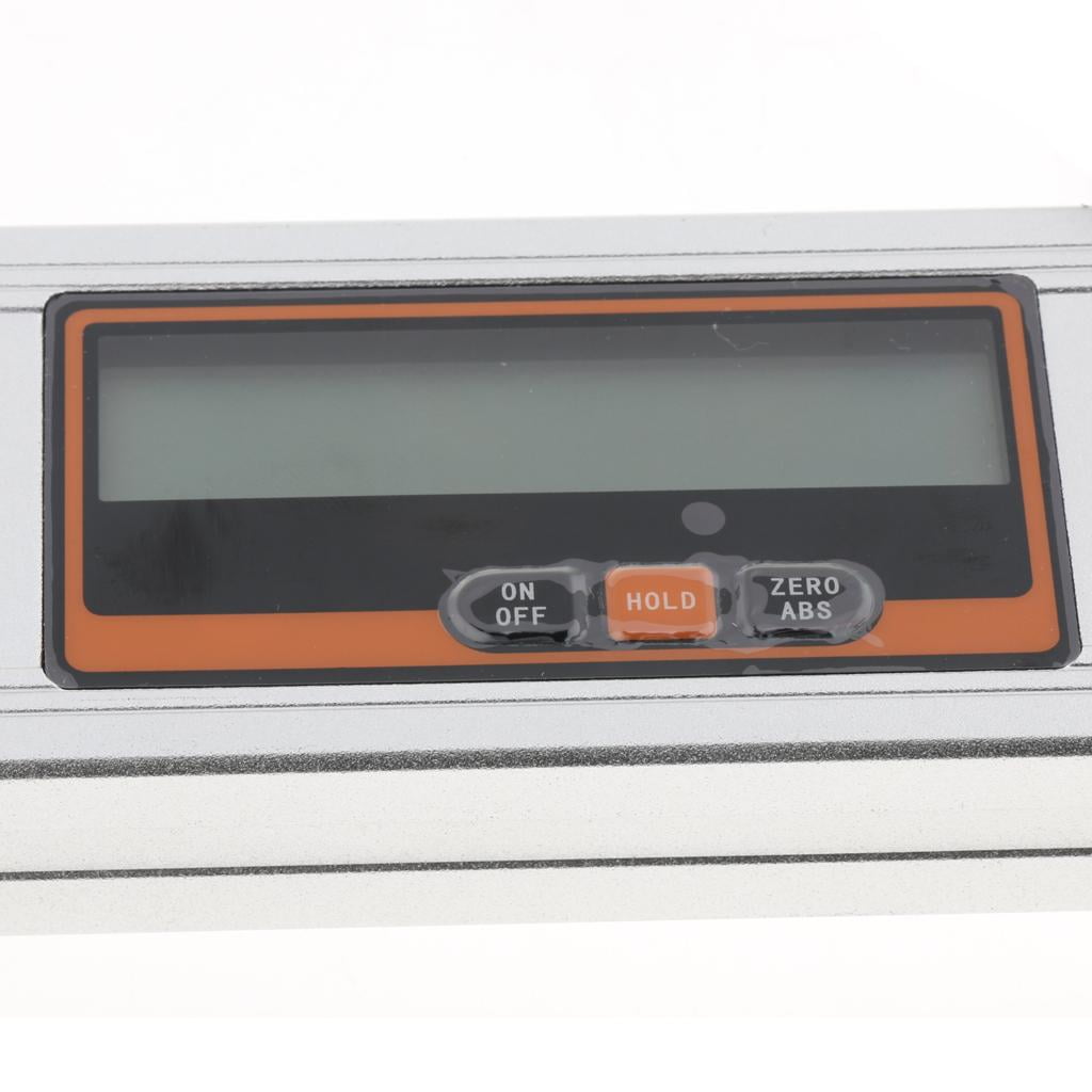Dualoai 360 Degree Digital Angle Ruler Protractor Angle Finder Inclinometer Heavy Duty