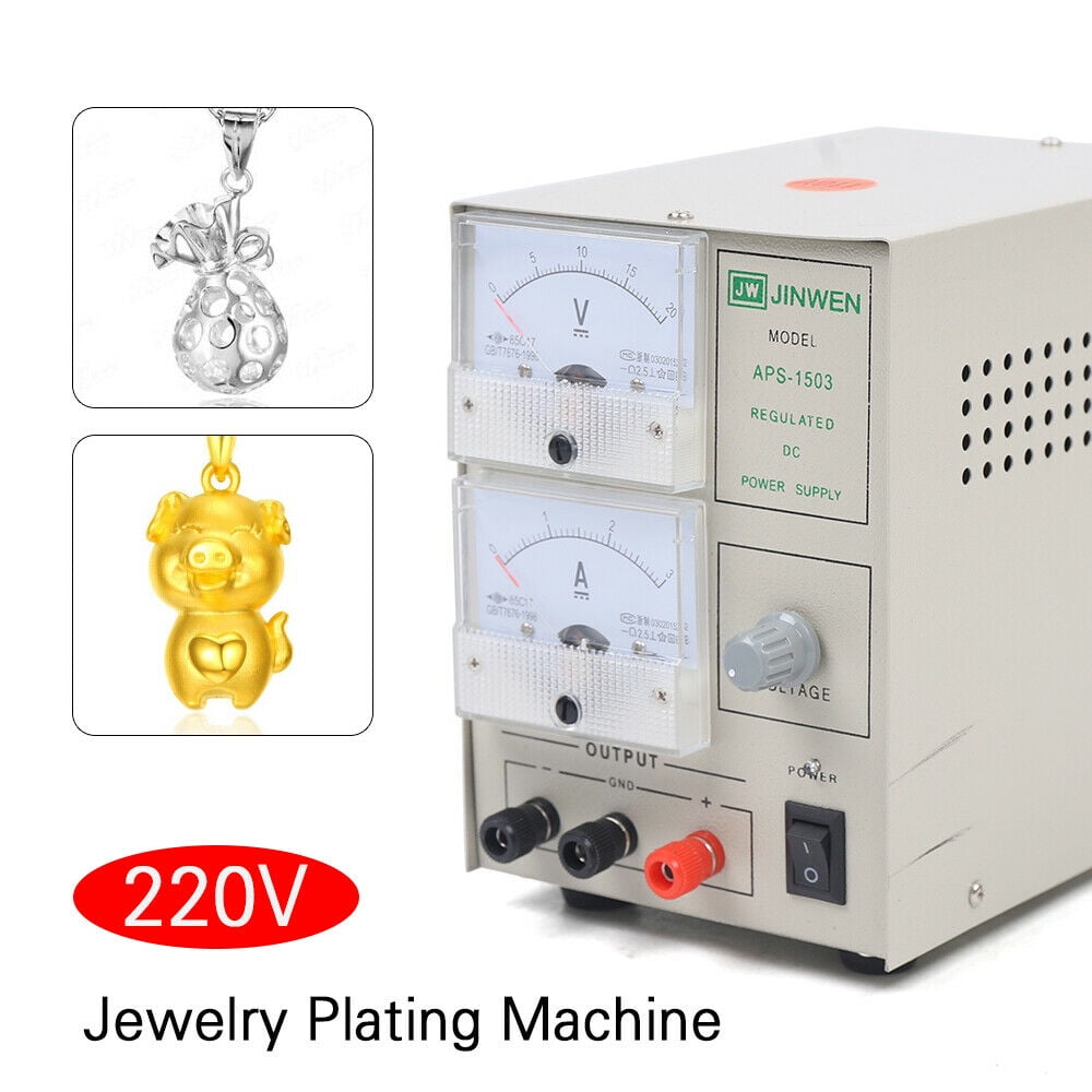 Jewelry Plating Machine Gold Silver Electroplating Tool Jewelry Making Kits