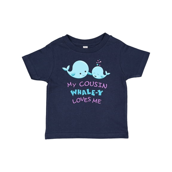 Inktastic My Cousin Whale-y Loves Me Boys or Girls Baby T-Shirt