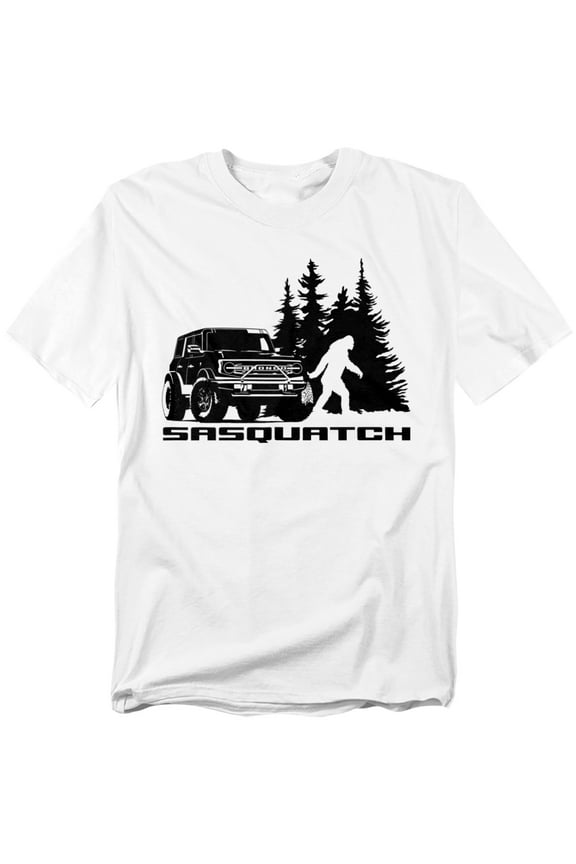 Bronco T-Shirt Sasquatch Unisex Graphic Tee for Men & Women