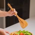 thumbnail image 4 of 5-Pc Teak Wood Cooking Utensils Set, 4 of 5