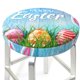 thumbnail image 3 of Balery Happy Easter Fundas de asiento para taburete de bar redondo de tela de terciopelo ajustables que protegen de arañazos y manchas para sillas de 14 a 17 pulgadas.-13 inch, 3 of 7