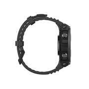 Amazfit T-Rex 2 Smart Watch: Dual-Band & 5 Satellite Positioning - 24-Day Battery Life - Ultra-Low Temperature Operation - Rugged Outdoor GPS Military Smartwatch - Real-time Navigation, Black
