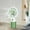 Green, variant on Kraoden Portable Handheld Rechargeable Fan, Mini Spray Mute Fan for Travel, Sports, and Dormitory, Multi-Speed Adjustable Cooling Device, Must-Have for Summer