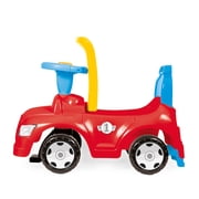 Dolu 2 In 1 Step Car Ride-On Toy And Walker, Under-Seat Storage Compartment