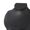 thumbnail image 4 of Exhibidor de busto de joyería con cadena para collares, maniquí, organizador de cadena para colgantes Negro, 4 of 9
