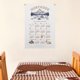 thumbnail image 2 of GOOHOCHY Calendario 2023 Tapiz Decorativo Pared Camping Calendario Fondo Calendario Accesorio, 2 of 7