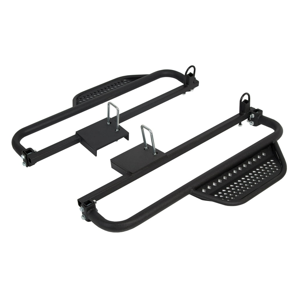 Steel Armor Nerf Bars With Brackets Step Down for Club Car DS Golf