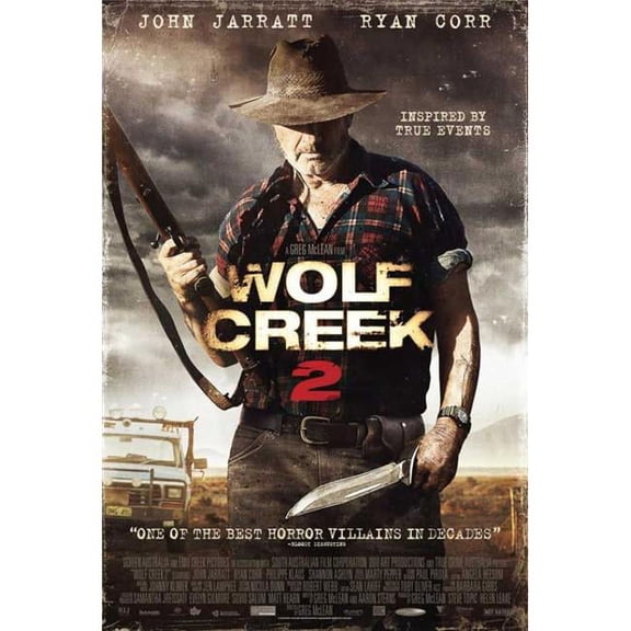 Pop Culture Graphics  Wolf Creek 2 Movie Poster Print - 27 x 40