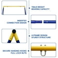 thumbnail image 5 of Hishine A frame Swing stand,heavy duty sturdy frame,large size with ground anchored ,all weather usage, 5 of 7