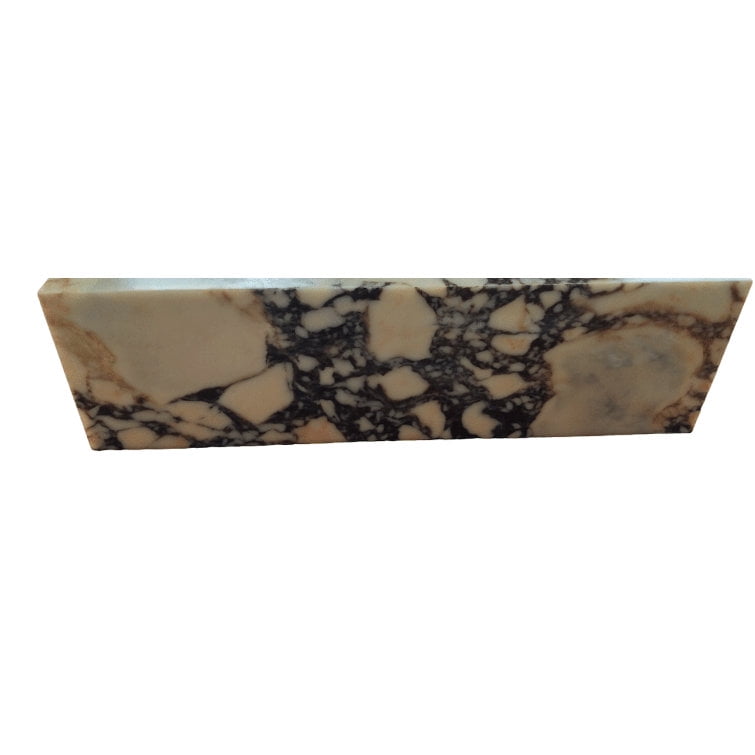 Genuine Marble Block Coffee Table - Calacatta Viola Marble