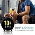 thumbnail image 5 of PINHEN 2Pack Compatible with Galaxy Watch Active 2 Screen Protector Case 40mm 44mm, Bumper Full Around Cover for Samsung Galaxy Watch Active2 40mm 44mm, 5 of 7