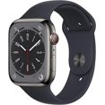 thumbnail image 1 of Apple Watch Series 8 45 Mm Gps + LTE (stainless Steel) Gris, 1 of 3