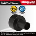 thumbnail image 3 of Shop-Vac 2-1/2 inch to 1-1/4 inch Conversion Unit, 3 of 8