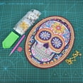 thumbnail image 1 of Pintura de diamante de bricolaje Ticfox cuero decoración del hogar 5D, 1 of 11