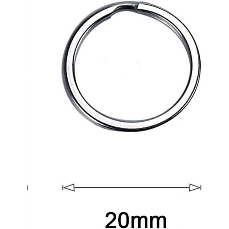 Split Ring Stainless Steel Key Jump Ring 20mm – Metal Field Shop