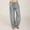 Dark Gray, variant on Sakmal Wide Leg Women's Pants Cotton Linen Casual Relaxed Fit Chinos High Waisted Striped Full Length Blue Pants
