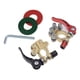 thumbnail image 1 of par de conectores de terminales de batería de 4 vías, fuerte conductividad eléctrica para automóviles, caravanas, camiones, autobuses, 1 of 8