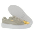 thumbnail image 4 of Puma Women's Platform Suede Gold / Star White Ankle-High Fashion Sneaker - 8.5M, 4 of 4