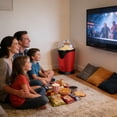thumbnail image 6 of moolBeko Popcorn Machine, Mini Popcorn Maker, 110V Automatic Popcorn Popper for Home, Electric Hot Air Popcorn Machine for Movie Night, Red Mini Popcorn Maker for Kitchen, 6 of 8