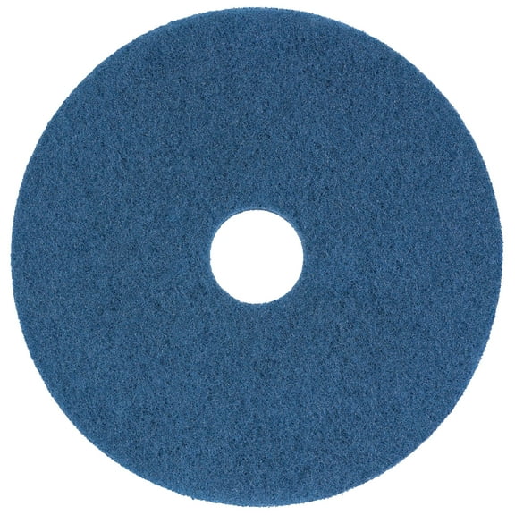 Sanico MVP Warm Up Premium Blue Scrub & Clean 17" Floor Pad (Box of 5)
