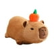 thumbnail image 1 of Peluche Capibara Peluche, con sonido único cómodo peluche capibara simpático Acostado 20cm, 1 of 9