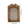 thumbnail image 4 of HINTRMENT Living Room Photo Frames Picture Frame Golden Resin Photo Display Homeowners 1Set, 4 of 6