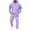 Light Purple@GC@, variant on Mens Sweatsuit 2 Peice Set Casual Track Suit for Men Letter Graphic Y2K Long Sleeve Hoodies Sweatpants Cozy Fall Winter Athletic Jogging Outfits