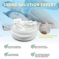 thumbnail image 2 of 1-2PCS NEW Anti-snore Mouthguard, Adjustable Anti-snoring Mouthpiece, Night Time Teeth Mouthguard Bruxism Sleeping Bite Guard, 2 of 5