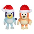 thumbnail image 1 of Festive & Bingo Holidays Plush Toy Bundle with Hats - 7-8" Soft & Plush, 1 of 5
