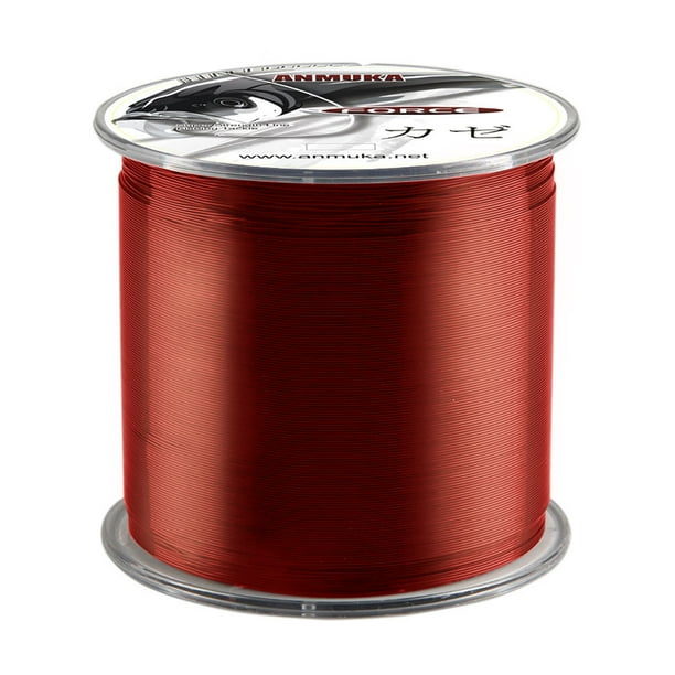 Innerwin Men Braided Lines Throwing Fishing Line Line-Superior Fish Wire  Nylon Unisex Pulling Force Abrasion Resistant Brown 0.8/10LB 