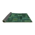 thumbnail image 2 of Ahgly Company Indoor Rectangle Abstract Turquoise Blue Modern Area Rugs, 3' x 5', 2 of 4