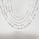 thumbnail image 1 of Moda S925 cadena cruzada de plata cadena larga para suéter con cadena joyería collar de plata brillante, 1 of 4