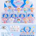 thumbnail image 3 of New Crying Baby Labubu DORA 12pcs Blind Box Doll Flocking Mini Ornament 3D Doll Desktop Model Children Mysterious Blind Box Gift, 3 of 5