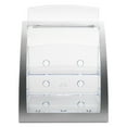thumbnail image 4 of Deflecto 3-Tier Literature Holder, Leaflet Size, 11.25" W x 6.94" D x 13.31" H, Silver, 4 of 9